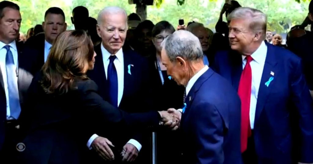 harris,-trump-shake-hands-at-9/11-commemoration