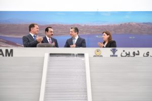kurdish-pm-lays-foundation-stone-for-dwin-dam-in-erbil-–-shafaq-news
