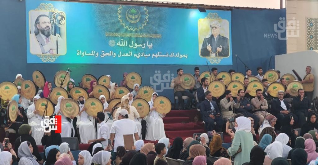 thousands-gather-in-al-sulaymaniyah-for-grand-mawlid-celebration-–-shafaq-news