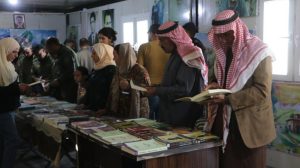 books-and-photographs-of-abdullah-ocalan-exhibited-in-washokani-camp-in-heseke