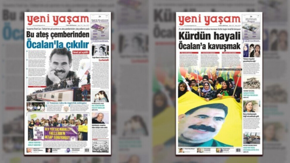 yeni-yasam-newspaper-issue-to-be-confiscated-over-the-headline-‘the-kurds’-dream-is-to-meet-ocalan’