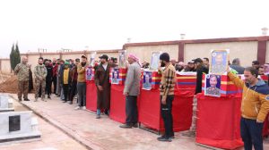 fallen-syriac-military-council-fighters-laid-to-rest-in-heseke