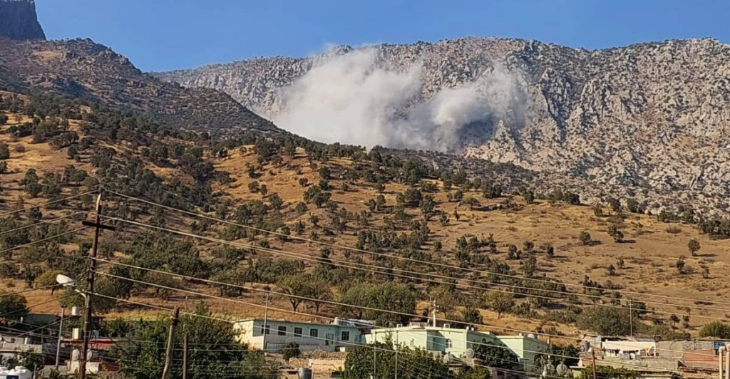 turkish-pkk-clashes-force-evacuations-in-duhok-–-shafaq-news