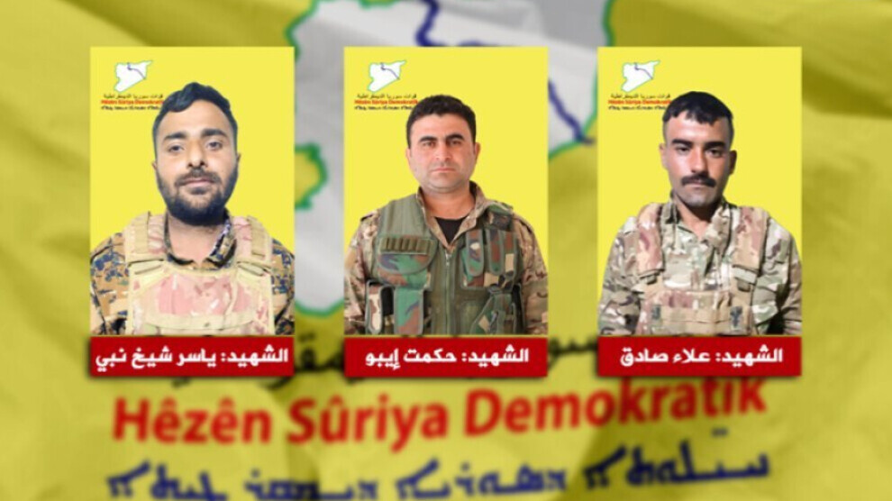 sdf-releases-identities-of-three-of-its-fighters-who-fell-martyrs-in-tishrin-and-kobane