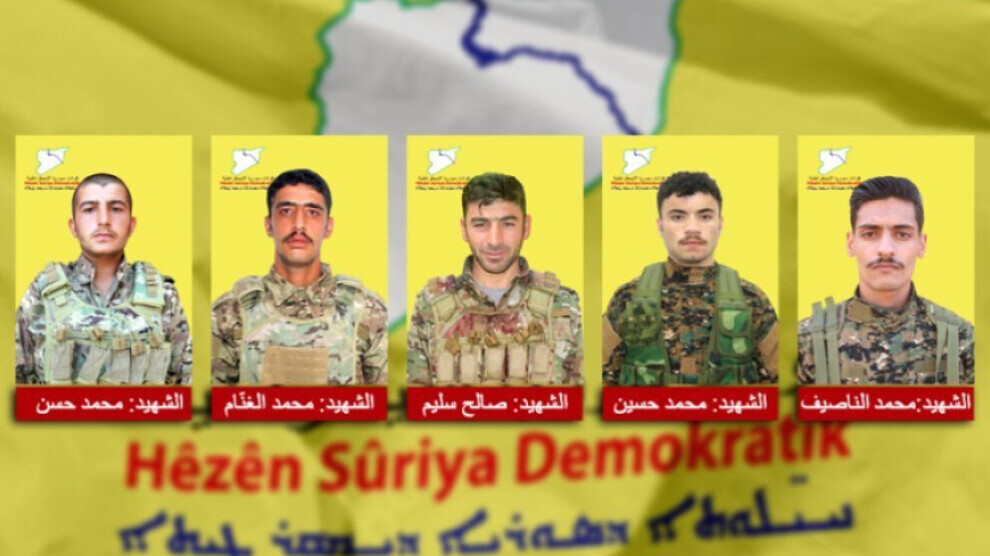 sdf-releases-identities-of-five-fighters-who-fell-as-martyrs-fighting-turkey-and-its-proxies