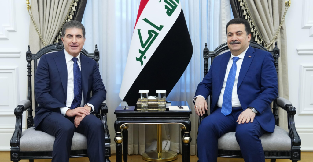 president-barzani,-iraq’s-pm-hold-“productive”-talks-in-baghdad-–-shafaq-news