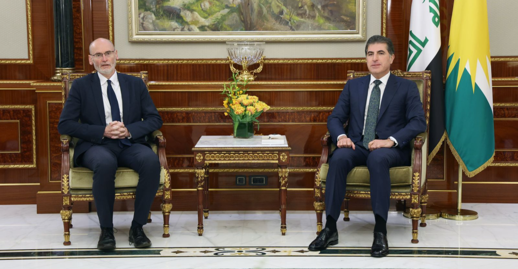 farewell-meeting:-president-barzani,-uk-ambassador-discuss-regional-ties-–-shafaq-news