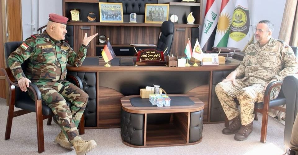 peshmerga,-german-commanders:-boosting-military-ties-on-the-table-–-shafaq-news