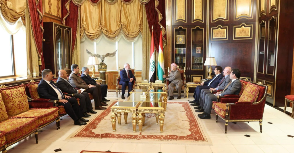 leader-barzani,-islamic-party-discuss-iraq’s-constitutional-partnership-–-shafaq-news