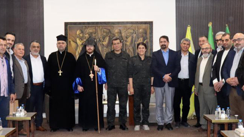 sdf-commander-in-chief-receives-deputy-bishop-of-the-armenian-orthodox-archdiocese-of-al-jazeera