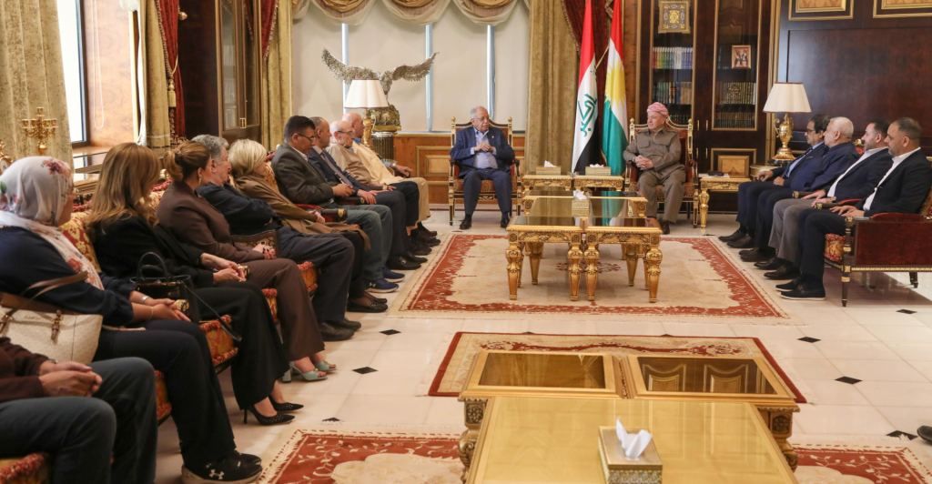 leader-barzani-to-intellectuals:-kurdistan’s-future-depends-on-dialogue-–-shafaq-news