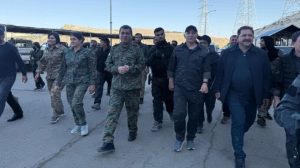 sdf-ypj-commanders-visit-tishrin-dam-with-a-delegation-from-the-international-coalition