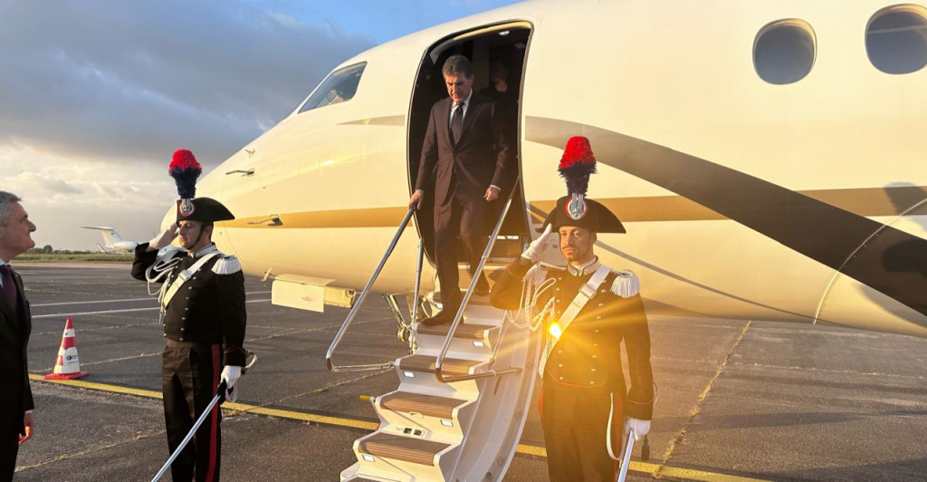 president-barzani-arrives-in-rome-for-pope’s-funeral-–-shafaq-news