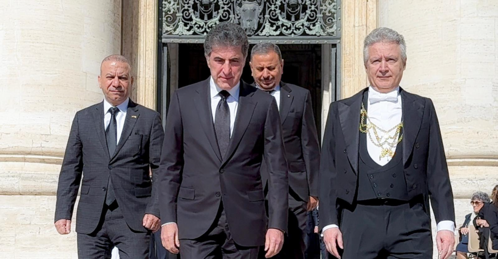 final-farewell:-president-barzani-attends-pope-francis’-funeral-–-shafaq-news