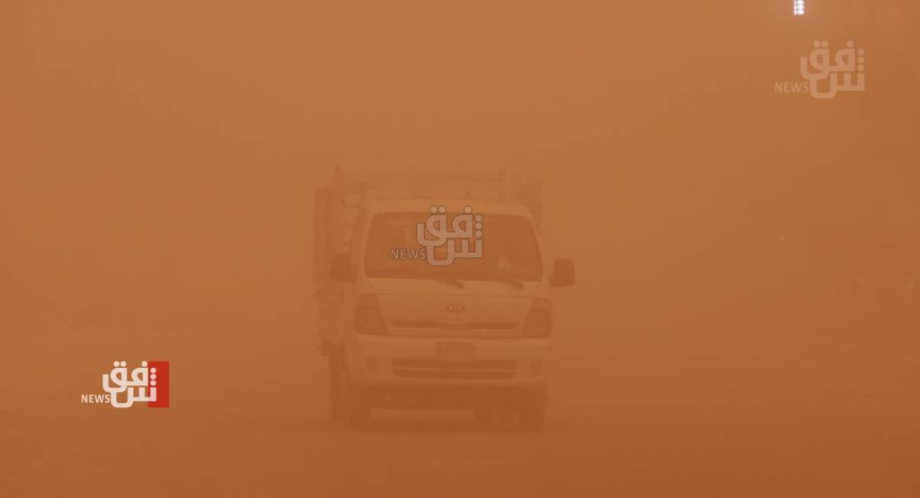 cities-choked:-powerful-dust-storm-reaches-kurdistan-region-–-shafaq-news