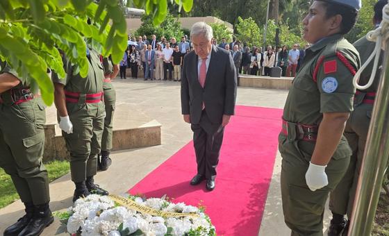 in-baghdad,-guterres-affirms-un-will-never-forget-staff-killed-in-canal-hotel-attack