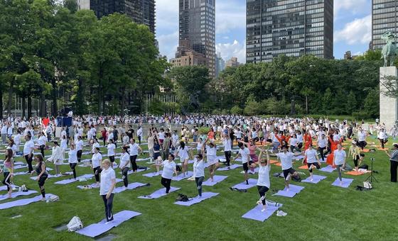 ‘one-earth,-one-health’:-yoga-day-provides-respite-in-a-tumultuous-world