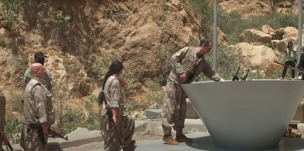 video:-pkk-burns-weapons-in-ceremony-marking-end-of-armed-struggle