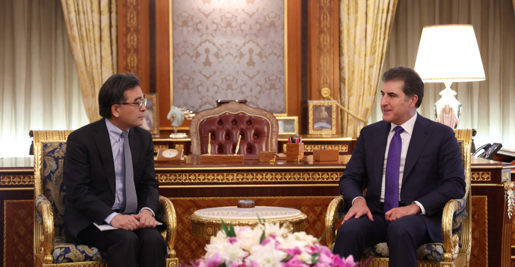 president-barzani,-japanese-envoy-discuss-regional-developments-–-shafaq-news