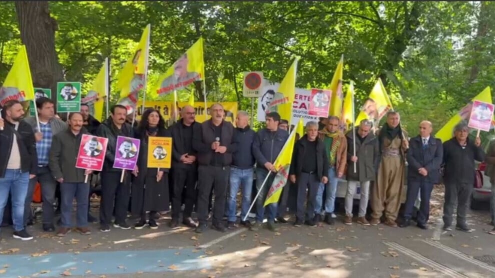 tev-cand-members-protest-in-strasbourg,-demanding-freedom-for-ocalan
