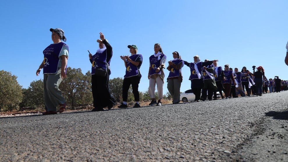 women-marching-from-amed-to-ankara-reach-amara,-demand-freedom-for-ocalan