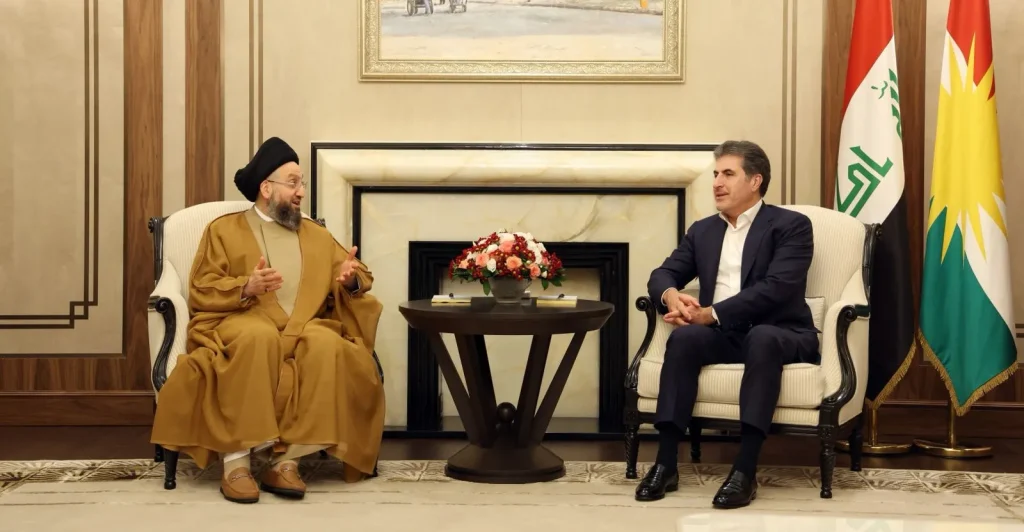 president-barzani,-al-hakim-discuss-political-cooperation-ahead-of-elections-–-shafaq-news