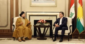 president-barzani,-al-hakim-discuss-political-cooperation-ahead-of-elections-–-shafaq-news