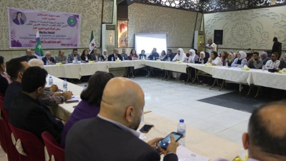 dialogue-forum-in-aleppo-calls-for-prosecution-of-hevrin-xelef’s-murderers
