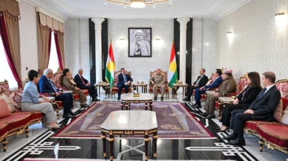 mazlum-ebdi-ve-ilham-ehmed,-mesud-barzani-ile-bir-araya-geldi