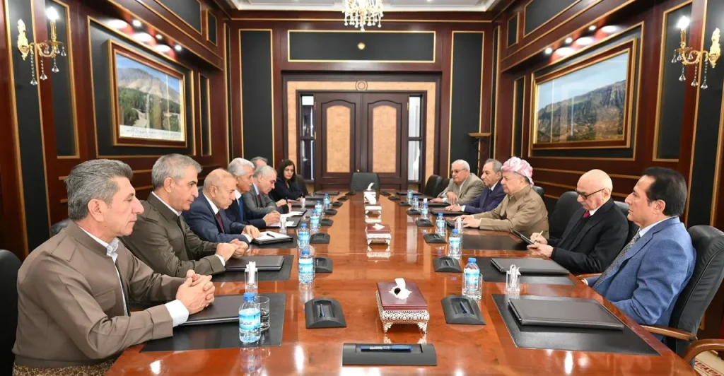 leader-barzani,-kdp-syria-officials-call-for-kurdish-coordination-–-shafaq-news