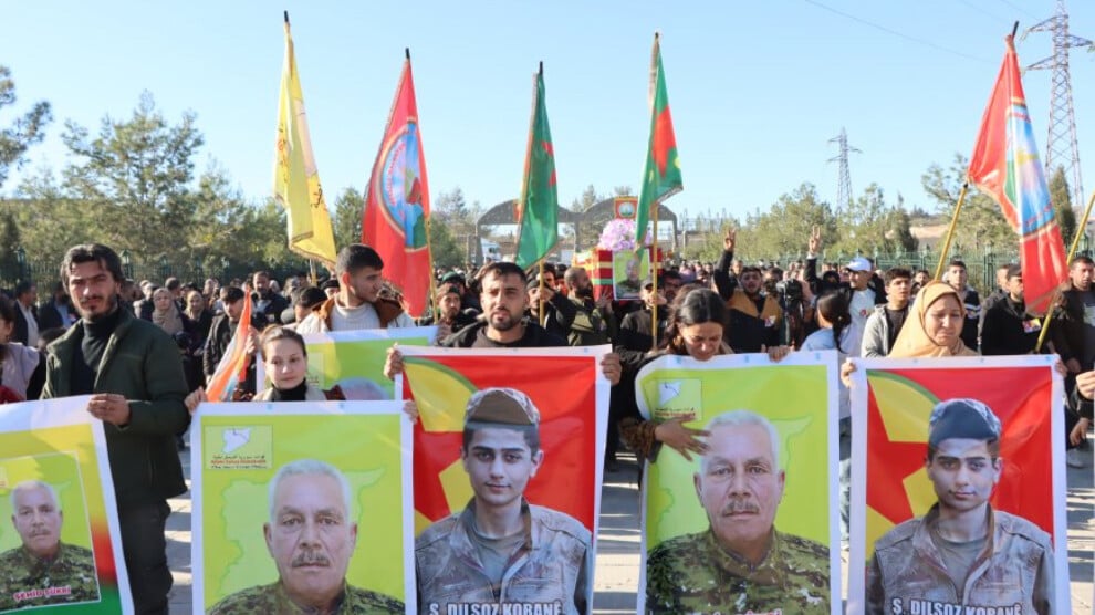 firat-kantonu-halki-bir-sehidi-ugurladi,-bir-sehidi-andi