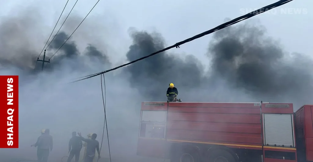 fire-engulfs-market-at-displaced-persons-camp-near-zakho-–-shafaq-news