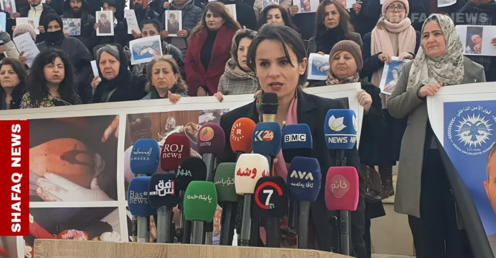 al-sulaymaniyah-activists-rally-over-attacks-on-syria’s-kurdish-areas-–-shafaq-news