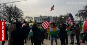 kurds-protest-at-white-house-over-violence-in-syria’s-aleppo-–-shafaq-news