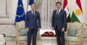 president-barzani-and-macron-review-syria-tensions-–-shafaq-news
