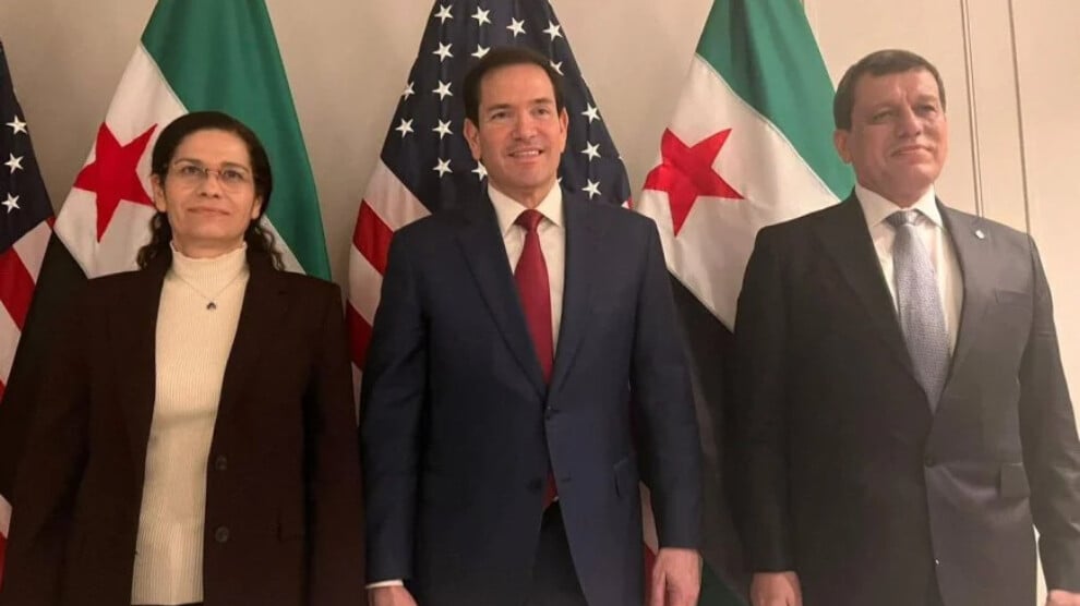 mazlum-abdi-ve-ilham-ehmed,-abd-disisleri-bakani-ile-gorustu