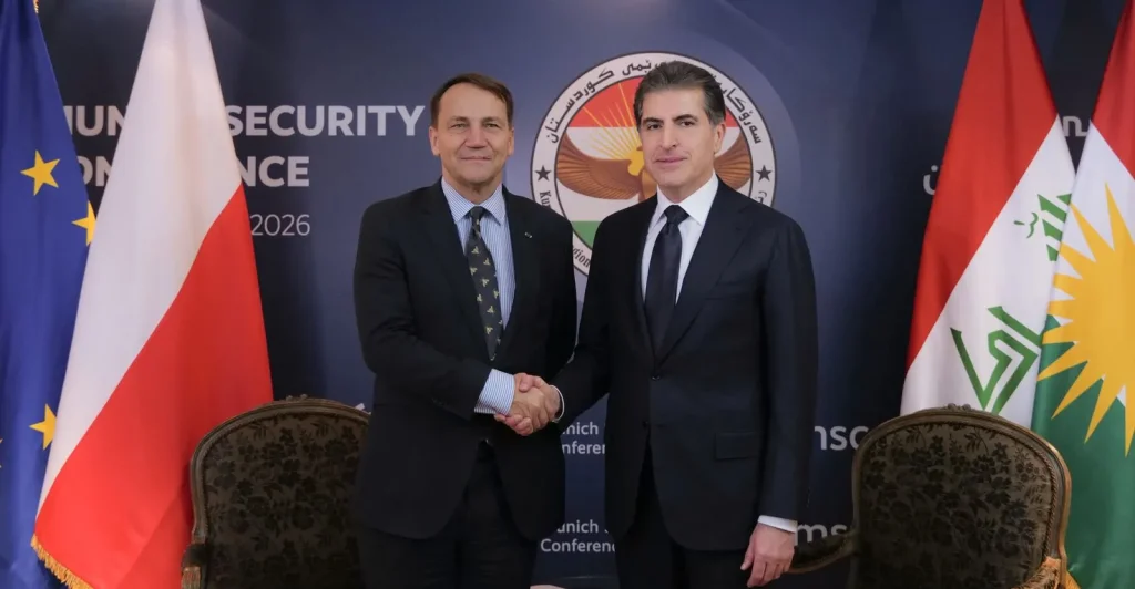 president-barzani-at-msc2026:-kurdistan-poland-relations-in-focus-–-shafaq-news