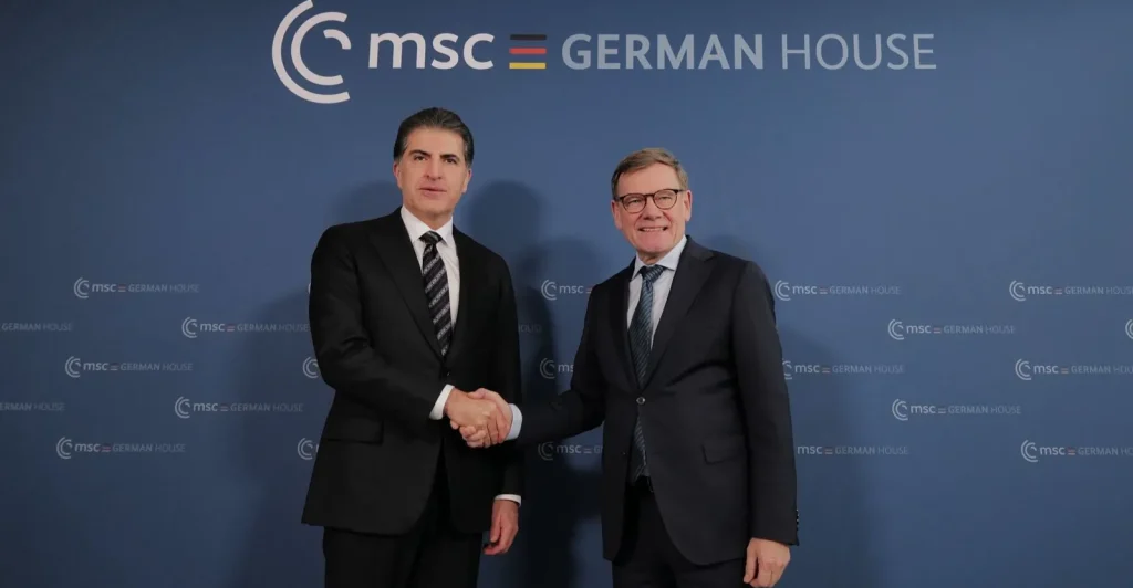 president-barzani-at-msc2026:-kurdistan–germany-cooperation-discussed-–-shafaq-news