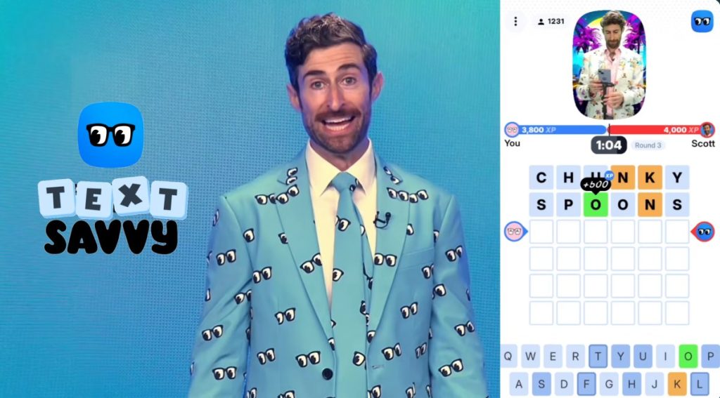 remember-hq?-‘quiz-daddy’-scott-rogowsky-is-back-with-textsavvy,-a-daily-mobile-game-show-|-techcrunch