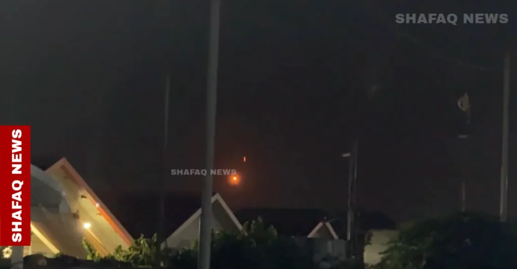 uav-crashes-in-kurdistan-region’s-erbil-–-shafaq-news