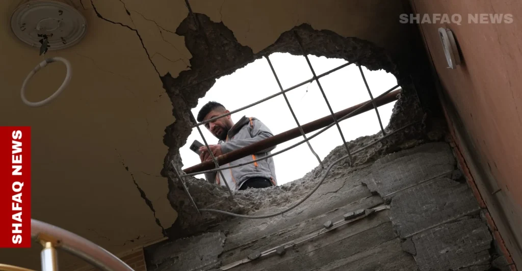 drone-debris-hits-five-homes-in-erbil-–-shafaq-news