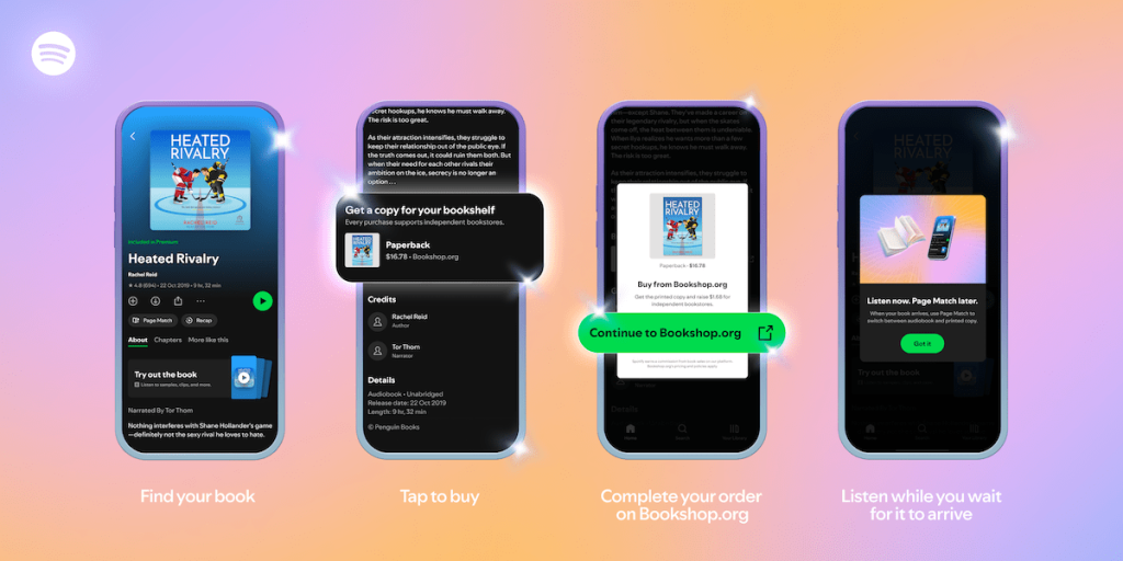 spotify-launches-the-ability-to-purchase-physical-books-in-the-us-and-uk-|-techcrunch