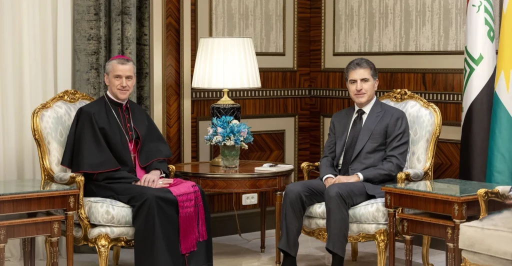 vatican-envoy-lauds-president-barzani’s-role-in-fostering-coexistence-–-shafaq-news
