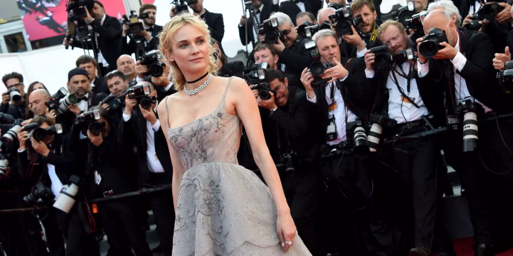 vogue-williams-debuts-baby-bump-in-elegant-blue-gown-at-cannes-film-festival