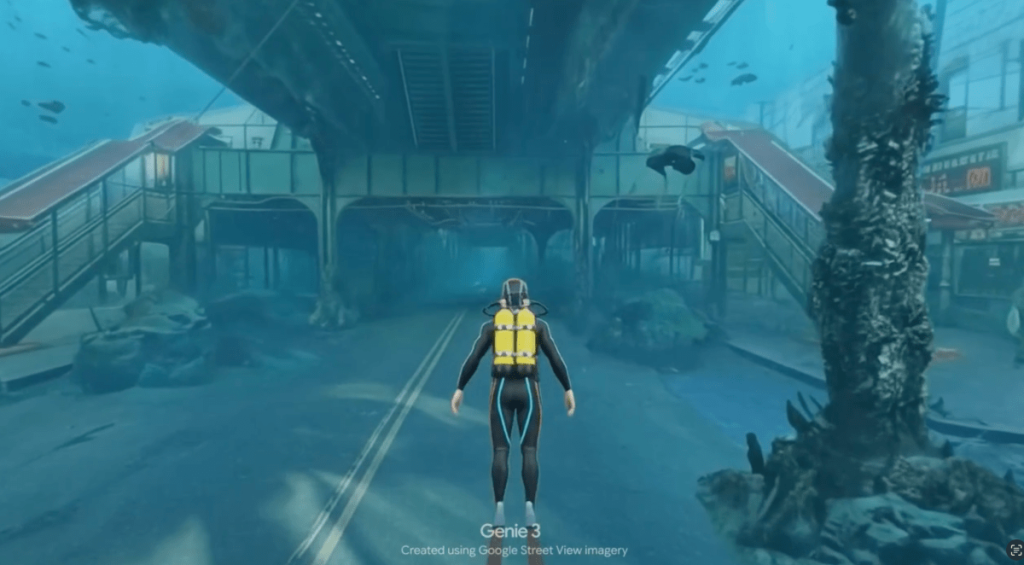 google’s-genie-world-model-can-now-simulate-real-streets-with-street-view-|-techcrunch