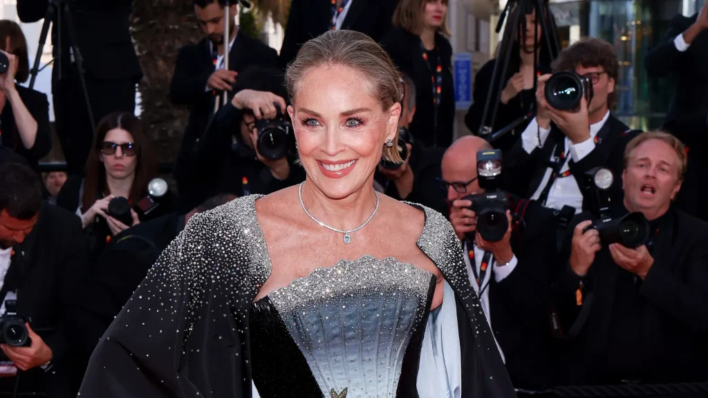 sharon-stone,-68,-stuns-at-cannes-film-festival-in-elegant-black-couture-look
