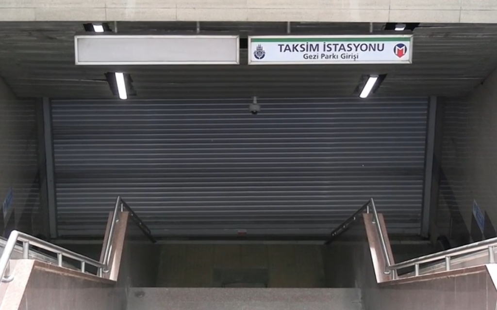 taksim-roads,-metro-stations-closed-on-gezi-protests-anniversary