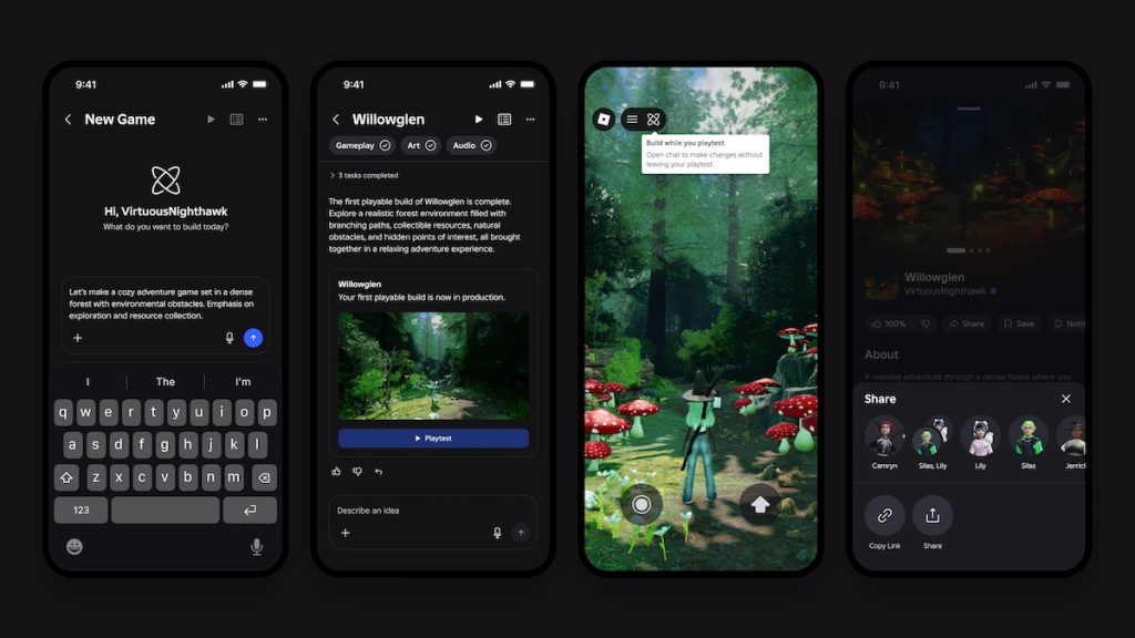 roblox-launches-an-ai-powered-game-creation-feature-in-its-mobile-app-|-techcrunch