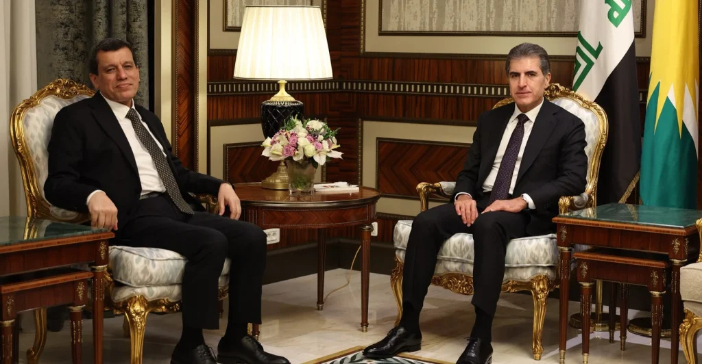shafaq-news.president-barzani,-mazloum-abdi-discuss-syria’s-future,-kurdish-rights