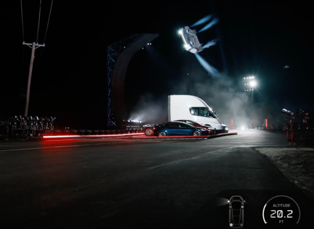 tesla-reveals-spacex-powered-roadster-that-flies-and-falls-with-style-|-techcrunch